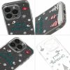 Apple iPhone 15 Pro Max tok, Karácsonyi mintás design 4 - átlátszó