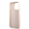 Apple iPhone 13 Pro Max tok, Guess PU 4G Stripe  rózsaszín 