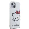 Hello Kitty IML Head Logo Case for Apple iPhone 15  - fehér