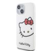 Hello Kitty IML Head Logo Case for Apple iPhone 15  - fehér