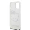 Hello Kitty IML Head Logo Case for Apple iPhone 15  - fehér