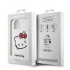 Hello Kitty IML Head Logo Case for Apple iPhone 15  - fehér