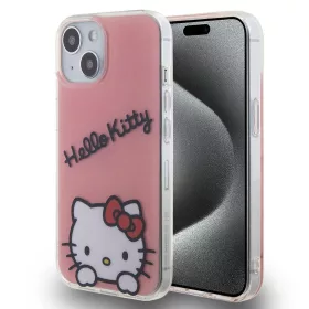   Hello Kitty IML Daydreaming Logo Case for Apple iPhone 15   - pink