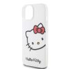 Hello Kitty IML Head Logo Case for Apple iPhone 15 Pro tok,  - fehér