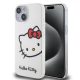 Hello Kitty IML Head Logo Case for Apple iPhone 15 Pro Max tok,   - fehér