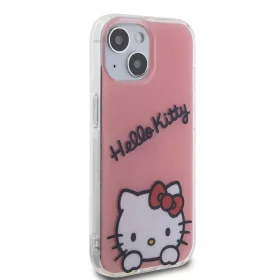   Hello Kitty IML Daydreaming Logo Case for Apple iPhone 15 Pro Max tok,    - pink