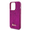 Apple iPhone 14 Pro Max tok, Guess Sequin Script Logo - magenta