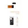 Apple iPhone 15 tok Magnetic Carbon  fekete-narancs (Magsafe kompatibilis)