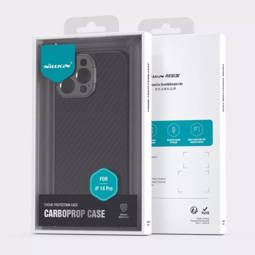 Apple iPhone 15 Pro tok,Nillkin CarboProp  - fekete
