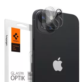   Spigen Glas.tr Optik Pro iPhone 14 / 14 Plus kamera lencsevédő üvegfólia - 2db