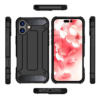 Armor Carbon tok iPhone 16 Pro- fekete