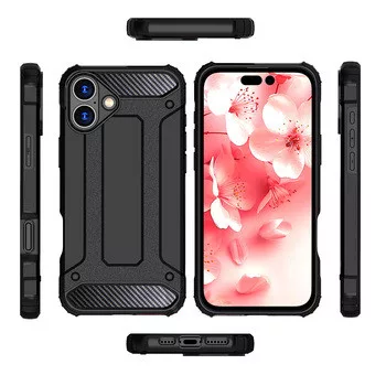 Armor Carbon tok iPhone 16 Plus- fekete