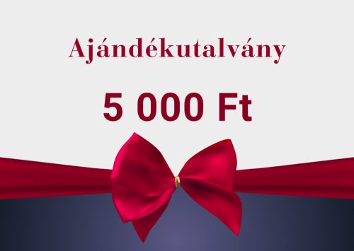 Ajándékutalvány 5,000 Ft