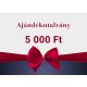 Ajándékutalvány 5 000 Ft