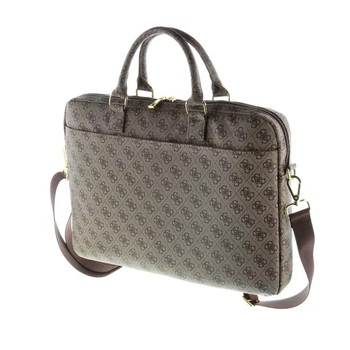 Guess 4G UpTown laptop táska 15" – barna