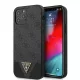 Guess PU 4G Triangle tok, iPhone 12/12 Pro 6.1 - szürke
