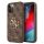 Guess PU 4G Metal Logo tok, iPhone 11 - barna