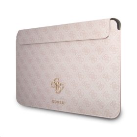 Guess PU 4G Metal Logo Computer Sleeve 13" Pink