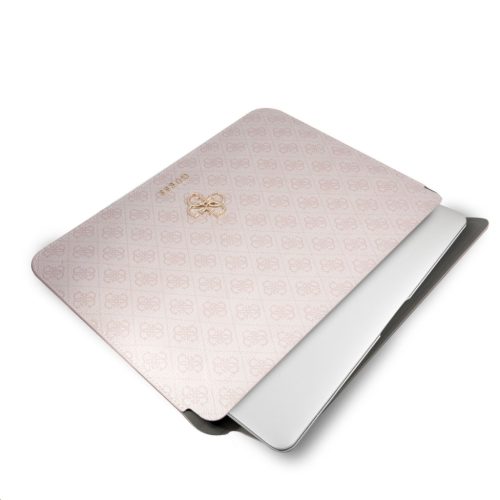 Guess PU 4G Metal Logo Computer Sleeve 13" Pink