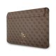Guess PU 4G Metal Logo Computer Sleeve 13" Brown