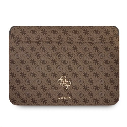 Guess PU 4G Metal Logo Computer Sleeve 13" Brown