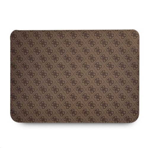 Guess PU 4G Metal Logo Computer Sleeve 13" Brown