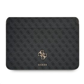 Guess PU 4G Metal Logo Computer Sleeve 13" Grey