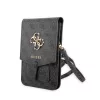Guess PU 4G Metal Logo telefon táska – szürke