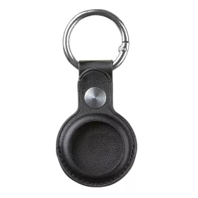   Tactical Airtag Beam Leather tartó Apple AirTag-hez – Fekete