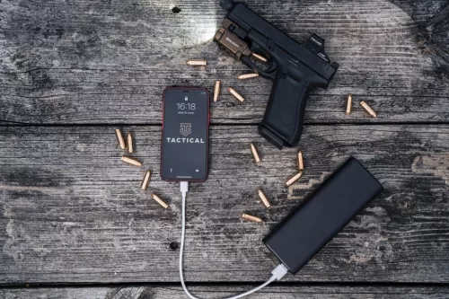 Tactical Smooth Thread kábel, USB-A/Lightning 0.3m - fehér