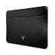 Guess Saffiano Triangle Metal Logo Computer Sleeve 13/14" Black