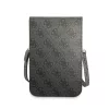 Guess PU 4G Triangle Logo telefon táska – fekete