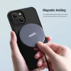 Nillkin Super Frosted PRO Magnetic tok Apple iPhone 13/14 készülékhez – Fekete