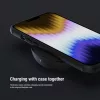 Nillkin Super Frosted PRO Magnetic tok Apple iPhone 13/14 készülékhez – Fekete