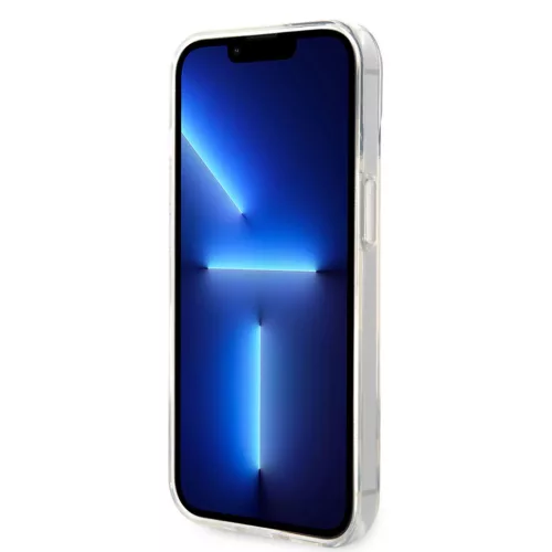 Karl Lagerfeld Choupette Logo iPhone 14 Plus tok – átlátszó