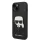Karl Lagerfeld PU Saffiano Karl Head iPhone 14 Plus tok – fekete
