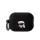 Karl Lagerfeld 3D Logo NFT Karl Head Silicone tok, Airpods Pro 2 - fekete