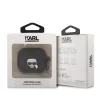 Karl Lagerfeld 3D Logo NFT Karl Head Silicone tok, Airpods 3 - fekete