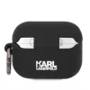 Karl Lagerfeld 3D Logo NFT Choupette Head Silicone tok, Airpods Pro - fekete