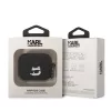 Karl Lagerfeld 3D Logo NFT Choupette Head Silicone tok, Airpods Pro - fekete
