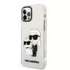 Karl Lagerfeld IML Glitter Karl and Choupette NFT iPhone 12/12 Pro tok – átlátszó