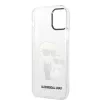 Karl Lagerfeld IML Glitter Karl and Choupette NFT iPhone 12/12 Pro tok – átlátszó
