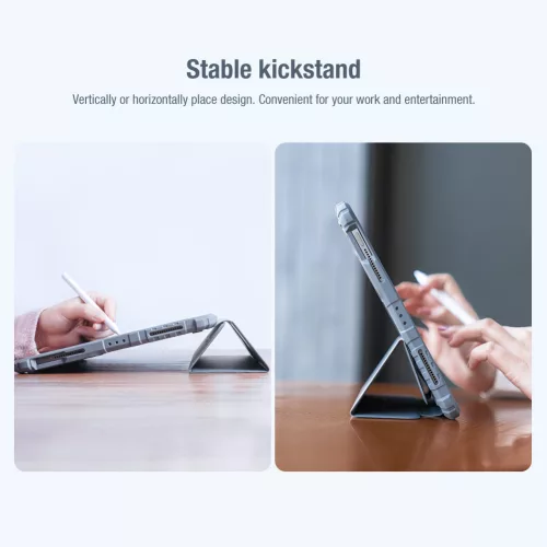 Nillkin Bumper PRO Protective Stand tok – Apple iPad 10.9 (2022/11 2025) – fekete