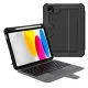 Nillkin Bumper Combo Keyboard tok – Apple iPad 10.9 (2022/11 2025) – fekete