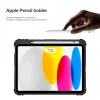Nillkin Bumper Combo Keyboard tok – Apple iPad 10.9 (2022/11 2025) – fekete