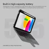 Nillkin Bumper Combo Keyboard tok – Apple iPad 10.9 (2022/11 2025) – fekete