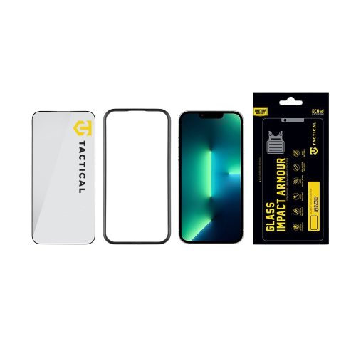 Tactical Glass Impact Armour üvegfólia – iPhone 13 / 13 Pro / 14 / 16e / 17e