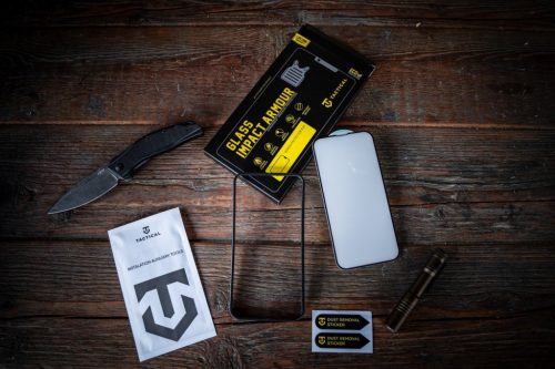 Tactical Glass Impact Armour üvegfólia – iPhone 13 / 13 Pro / 14 / 16e / 17e