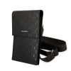 Karl Lagerfeld Saffiano Monogram Wallet Phone Bag Black - fekete