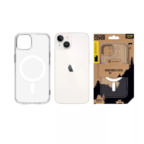 Tactical MagForce tok, Apple iPhone 15 Pro Transparent -
